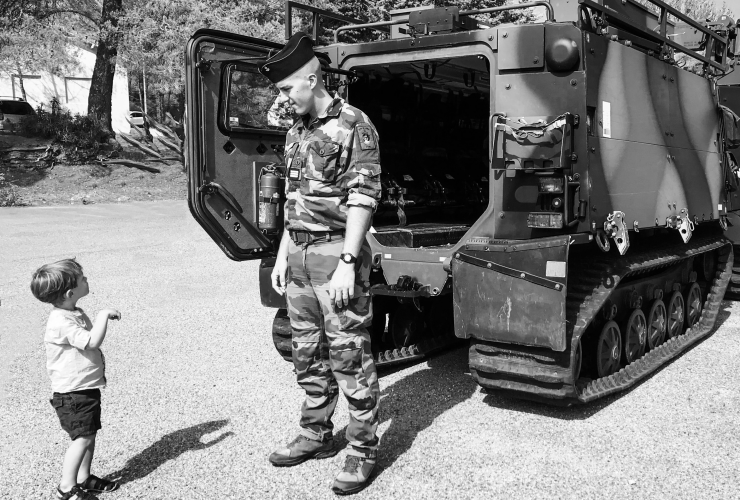 « Je suis fils de militaire »