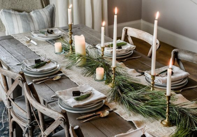 3 styles de déco, 3 tables de fêtes pour Noël!