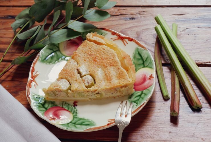 Nos recettes de saison : la tarte à la rhubarbe